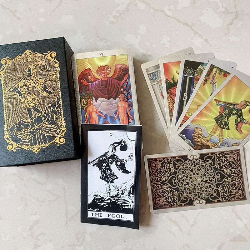 BowLift | Explore the Mystical World of Tarot Gold Foil Tarot