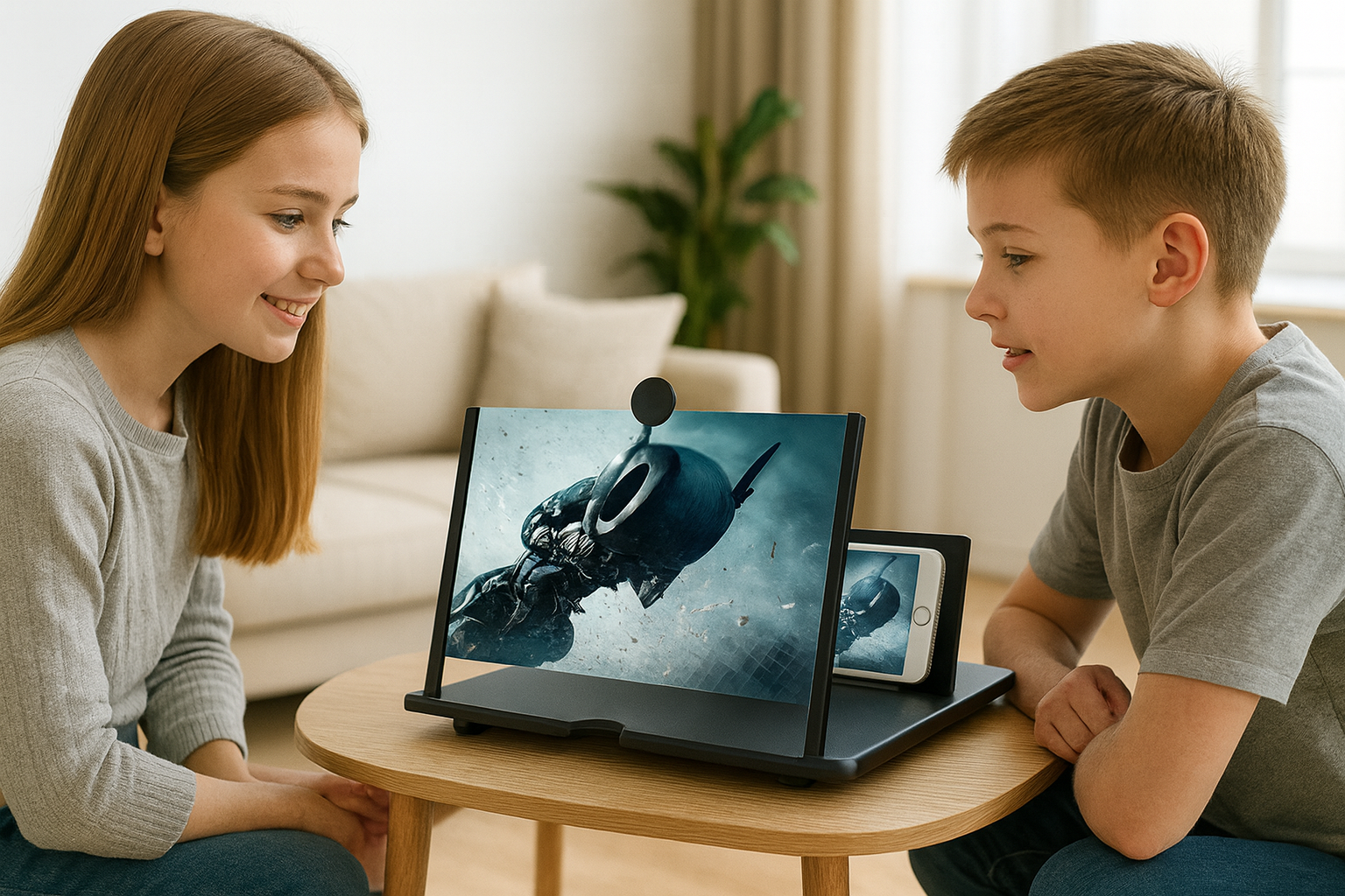 BowLift | Foldable HD screen magnifier for smartphones