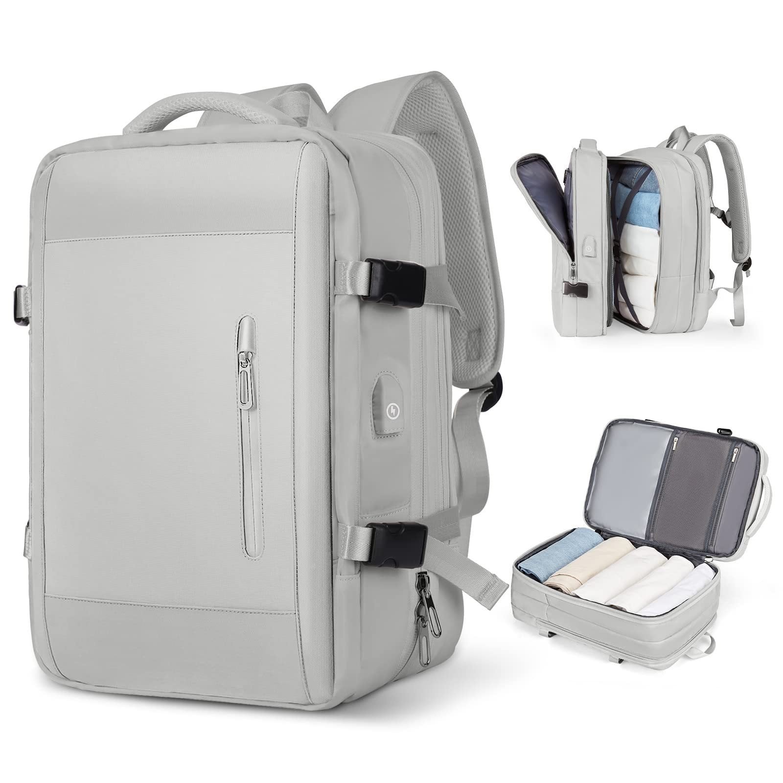 BowLift | Expandable Travel Backpacks, for 15.6′′ Laptop