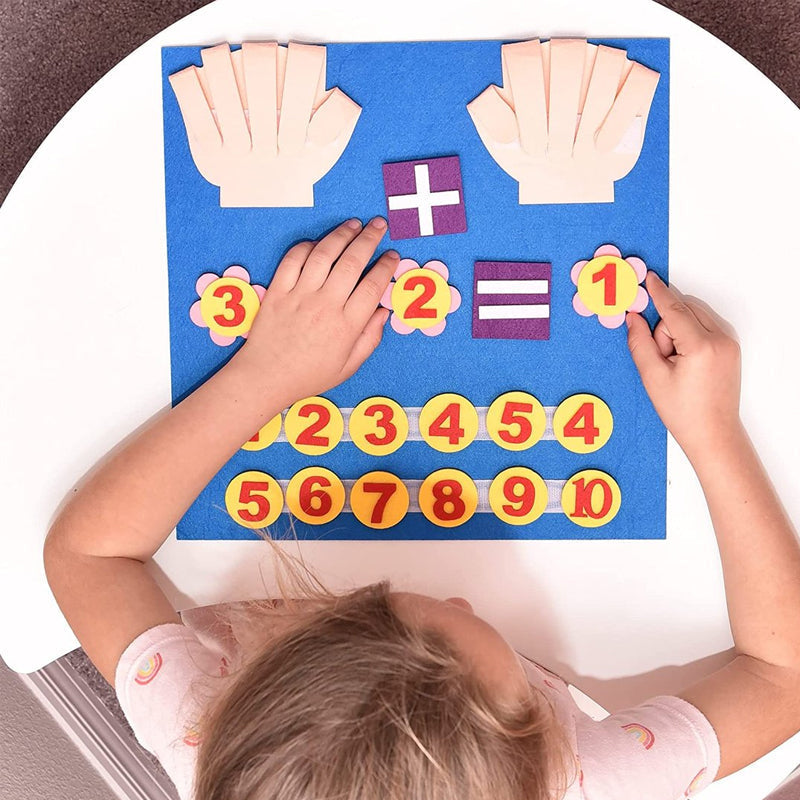 BowLift | Felt Finger Number Counting Toy