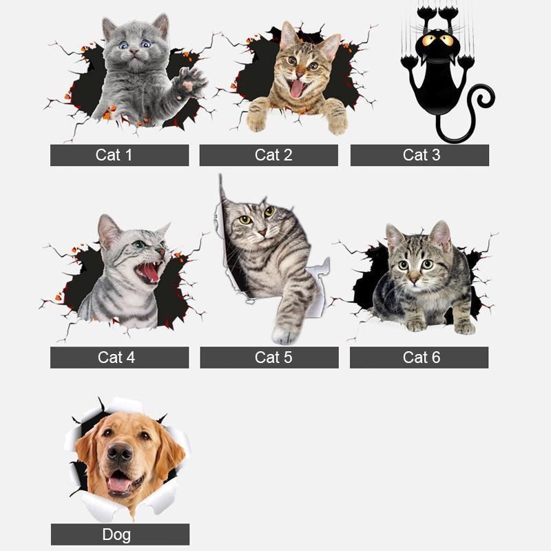 BowLift | 3D Simulation Cute Creative Car Stickers