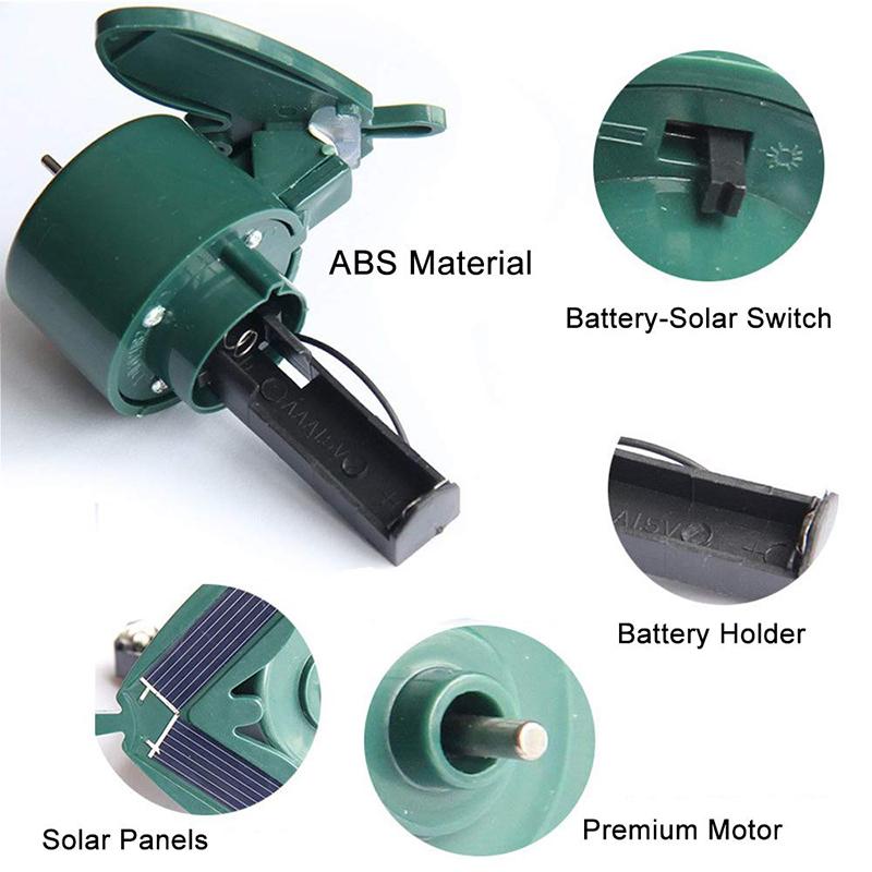 BowLift | Solar-powered dancing hummingbird and butterfly