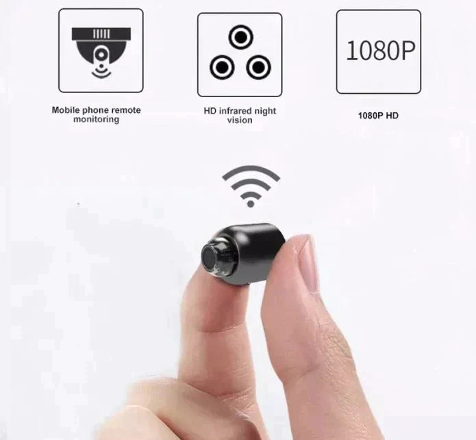 BowLift | Small WiFi Surveillance Camera Night Vision IP Security Camera