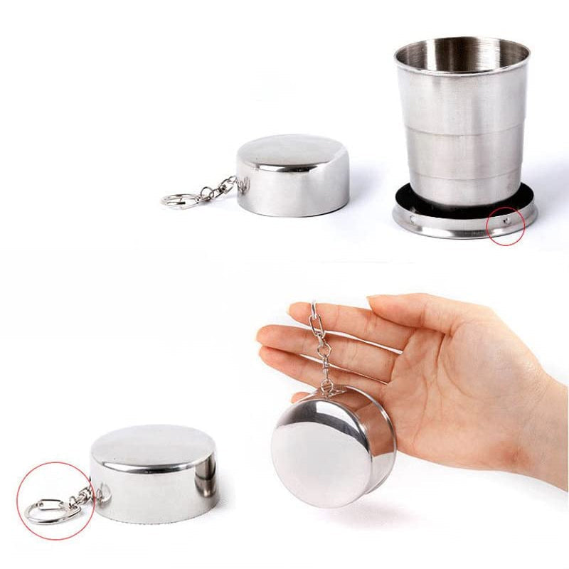 BowLift | Foldable Cup made of Stainless Steel