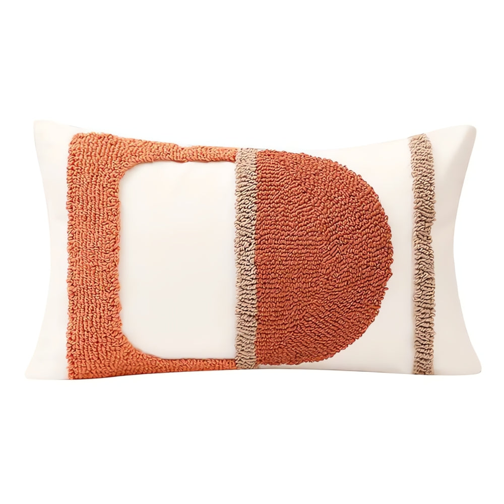 BowLift | Eden Geometric Embroidery Cushion Cover