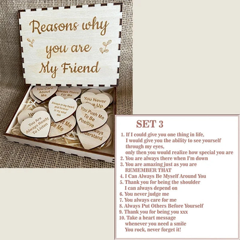 BowLift | "Reasons why you are my friend" Friendship gift