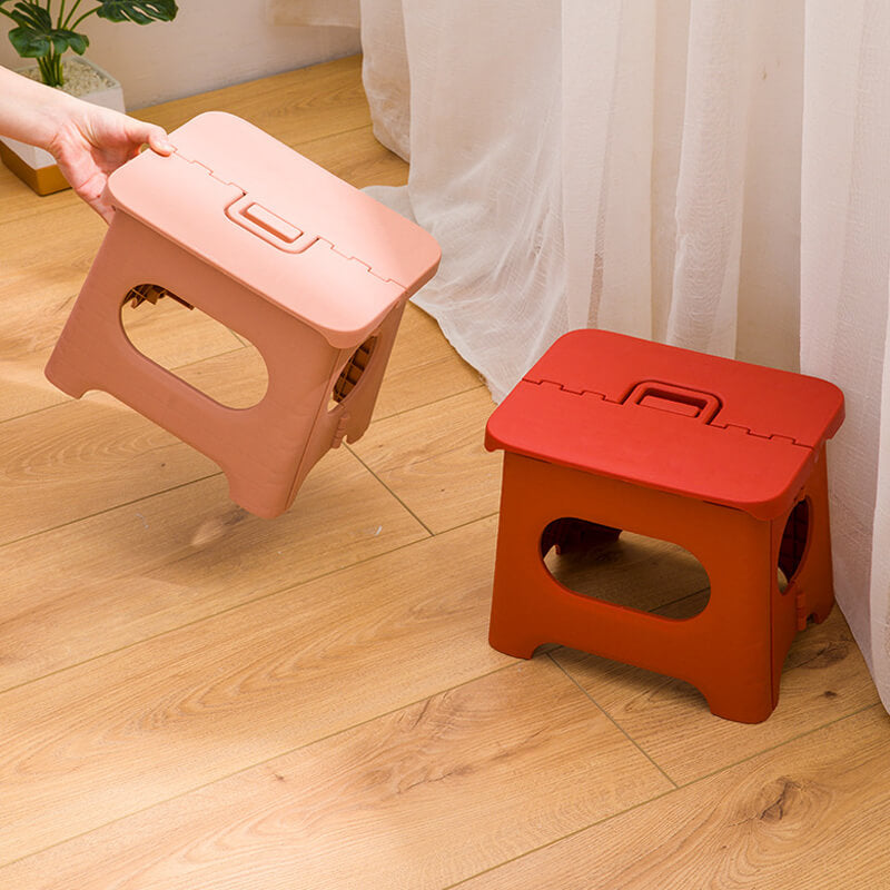 BowLift | Folding Step Stool with Handle | Lightweight. Durable & Space-Saving for Kitchen. Bathroom. Office & Outdoor Use