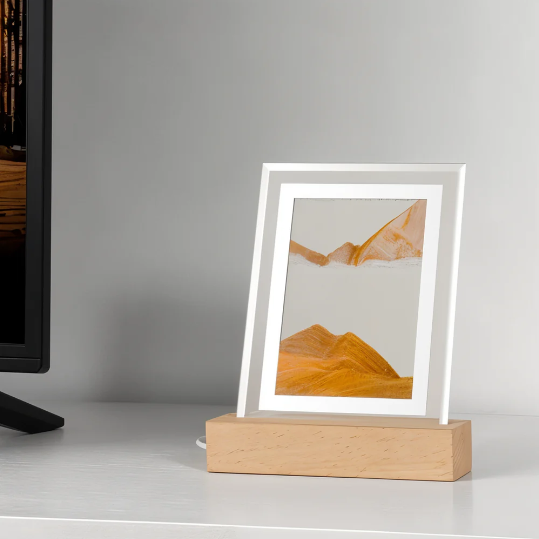 BowLift | Moving Quicksand LED Table Lamp