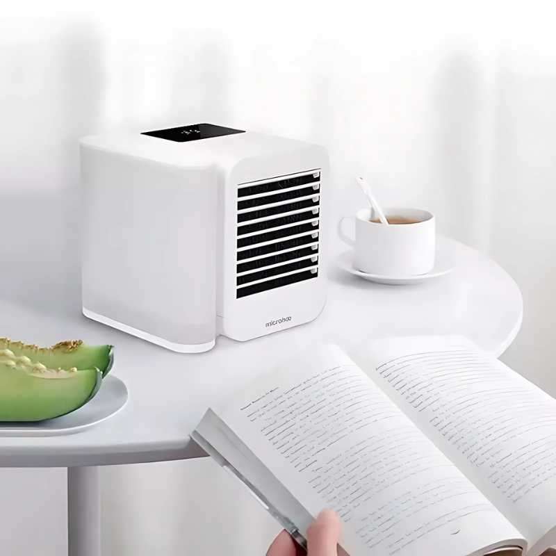 BowLift | Hexton | Portable MicroCool Mini Air Conditioner with 1000ml Water Tank | Personal Cooling & Humidifier