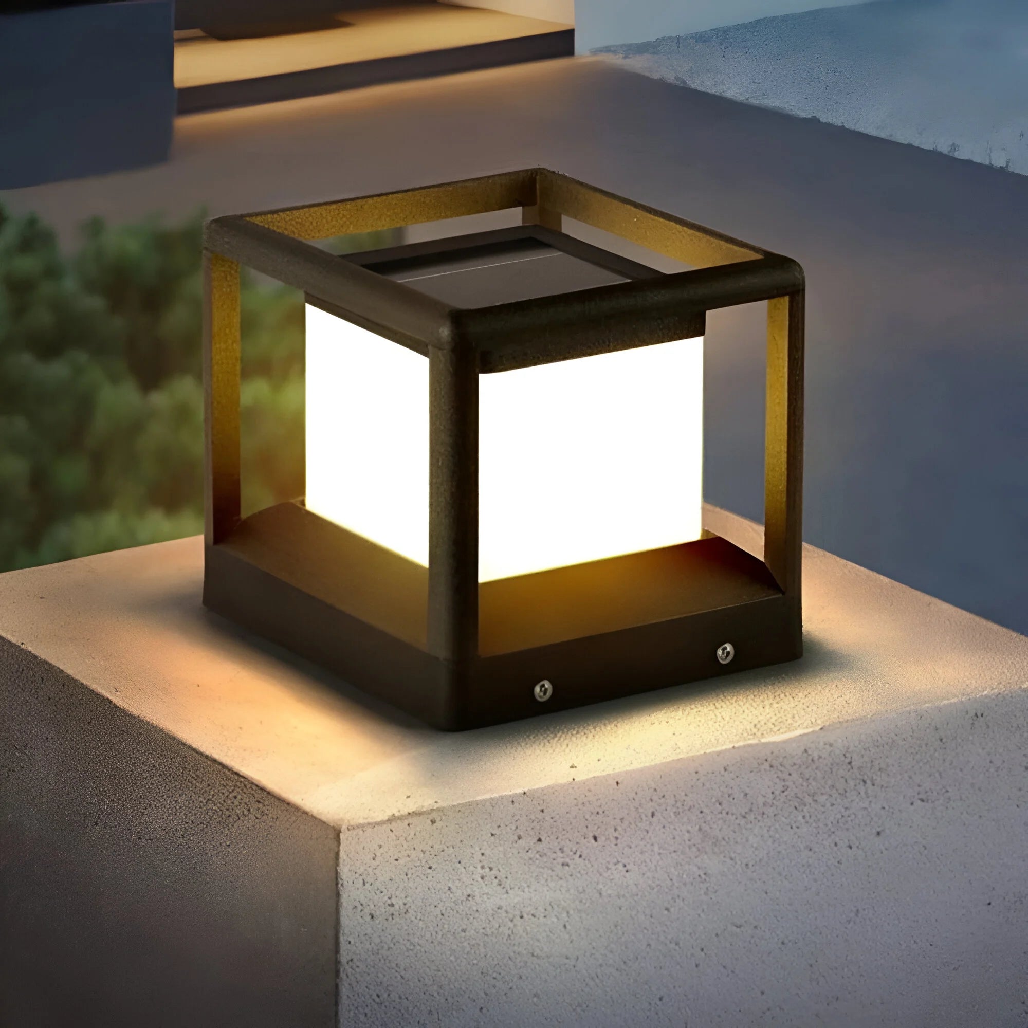 TerraGlow – Solar Patio & Garden Light