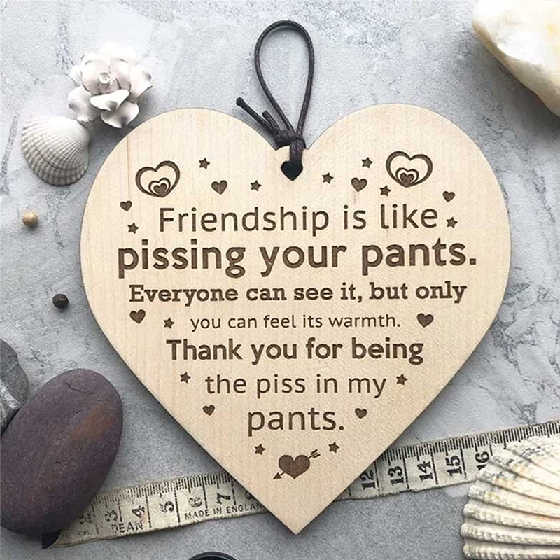 BowLift | Friendship Wood Pendant Christmas Tree Decor (3 Pieces)