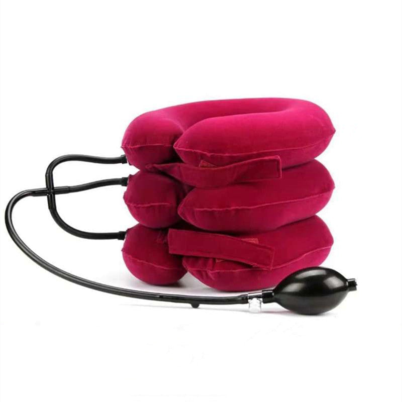 BowLift | Inflatable Portable Travel Neck Pillow, with 360° Head and Chin Support, for Travel, Nap & More