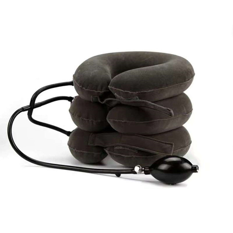 BowLift | Inflatable Portable Travel Neck Pillow, with 360° Head and Chin Support, for Travel, Nap & More