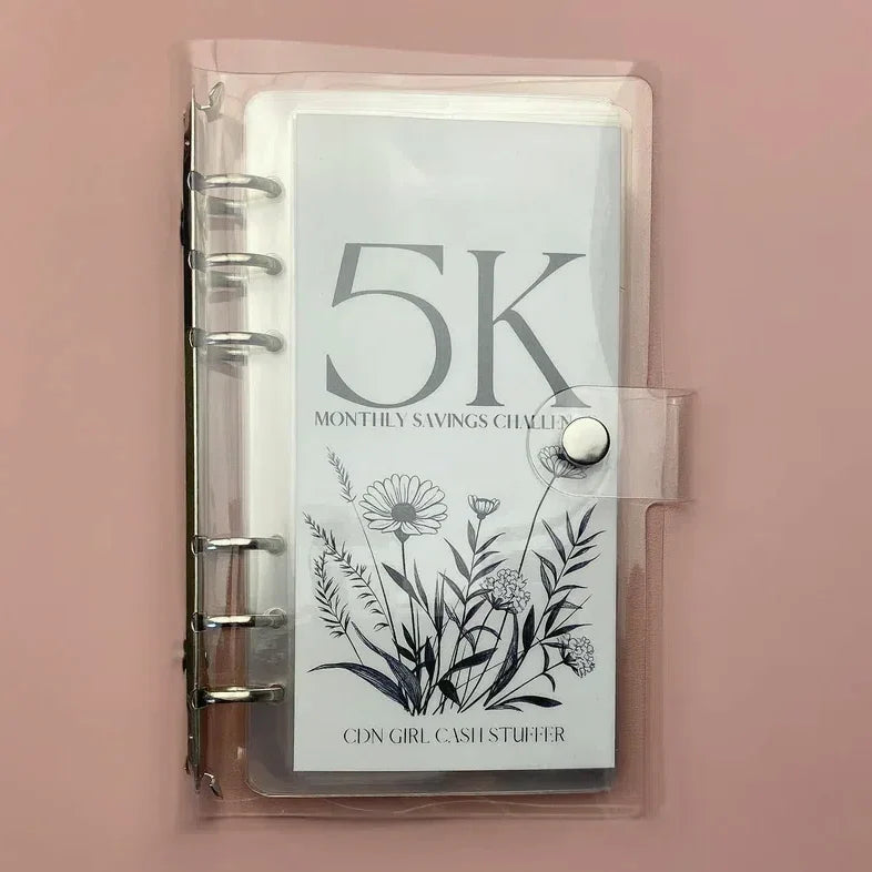 BowLift | 12-Month Envelopes Money-Saving Challenges Binder