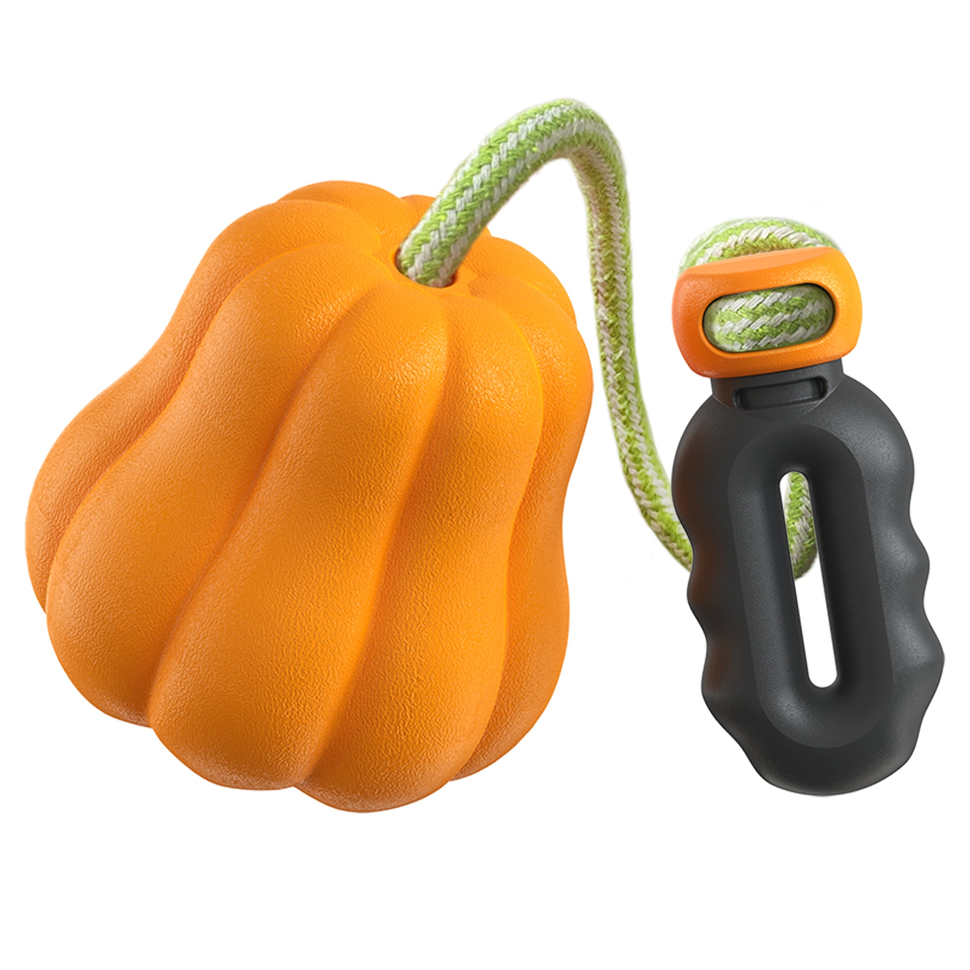 Pumpkin Throw Ball – Outdoor Chew & Fetch Toy for Dogs