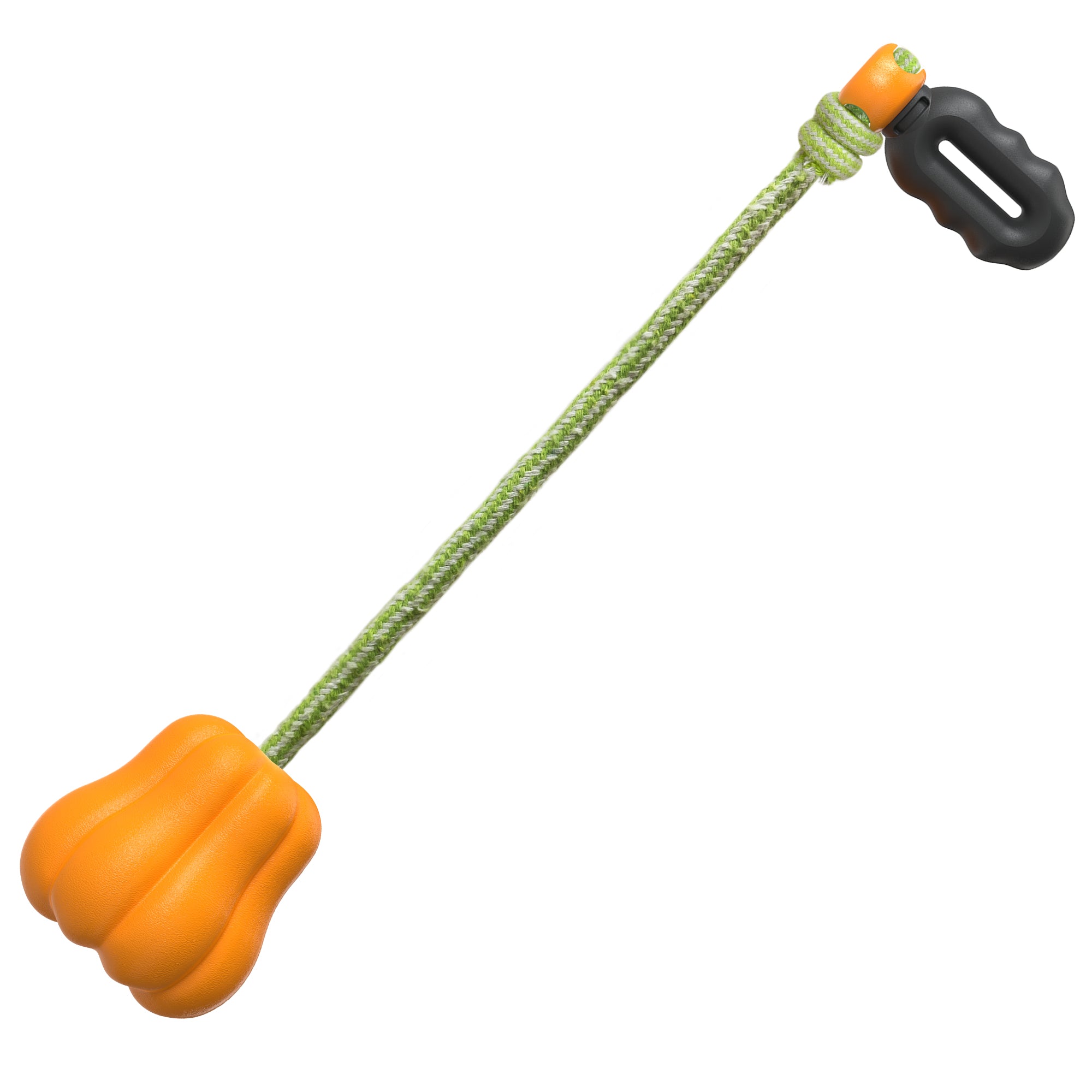 Pumpkin Throw Ball – Outdoor Chew & Fetch Toy for Dogs