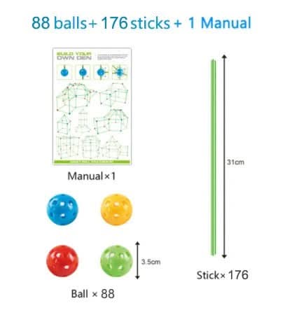 BowLift | Creative tent for playful learning and building