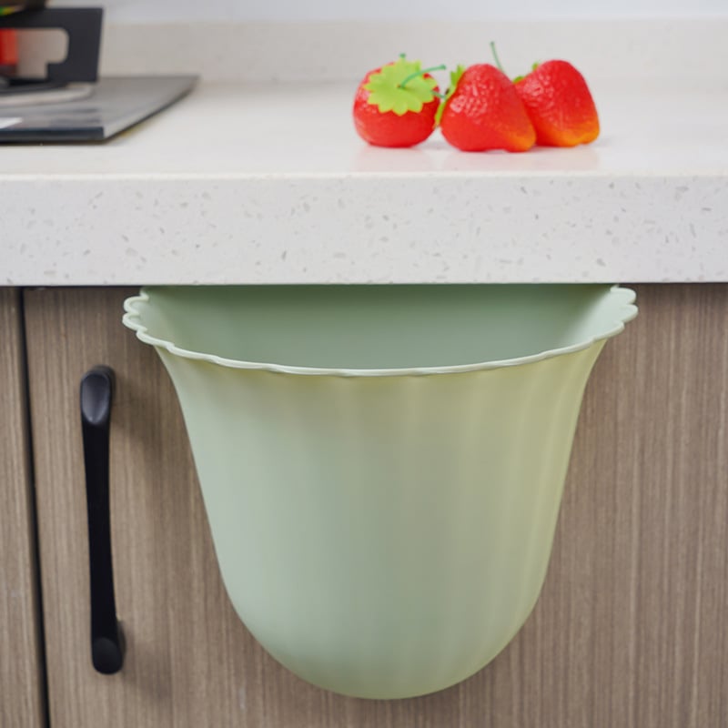 BowLift | Hanging Trash Can – Space-Saving Kitchen Bin with Clip Design