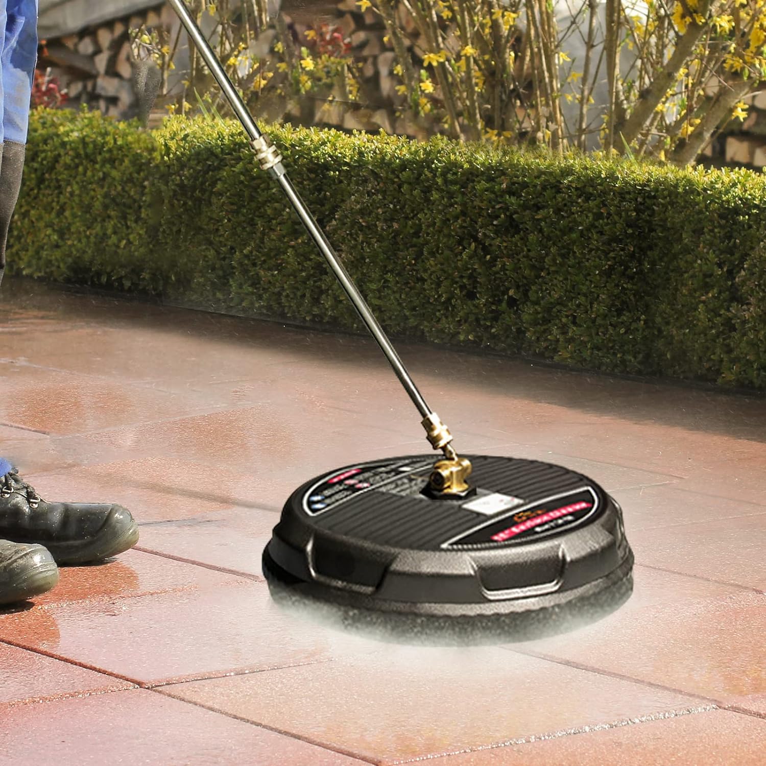 15 INCH SURFACE CLEANER PRESSURE WASHER - EASY INSTANT SETUP Bowlift
