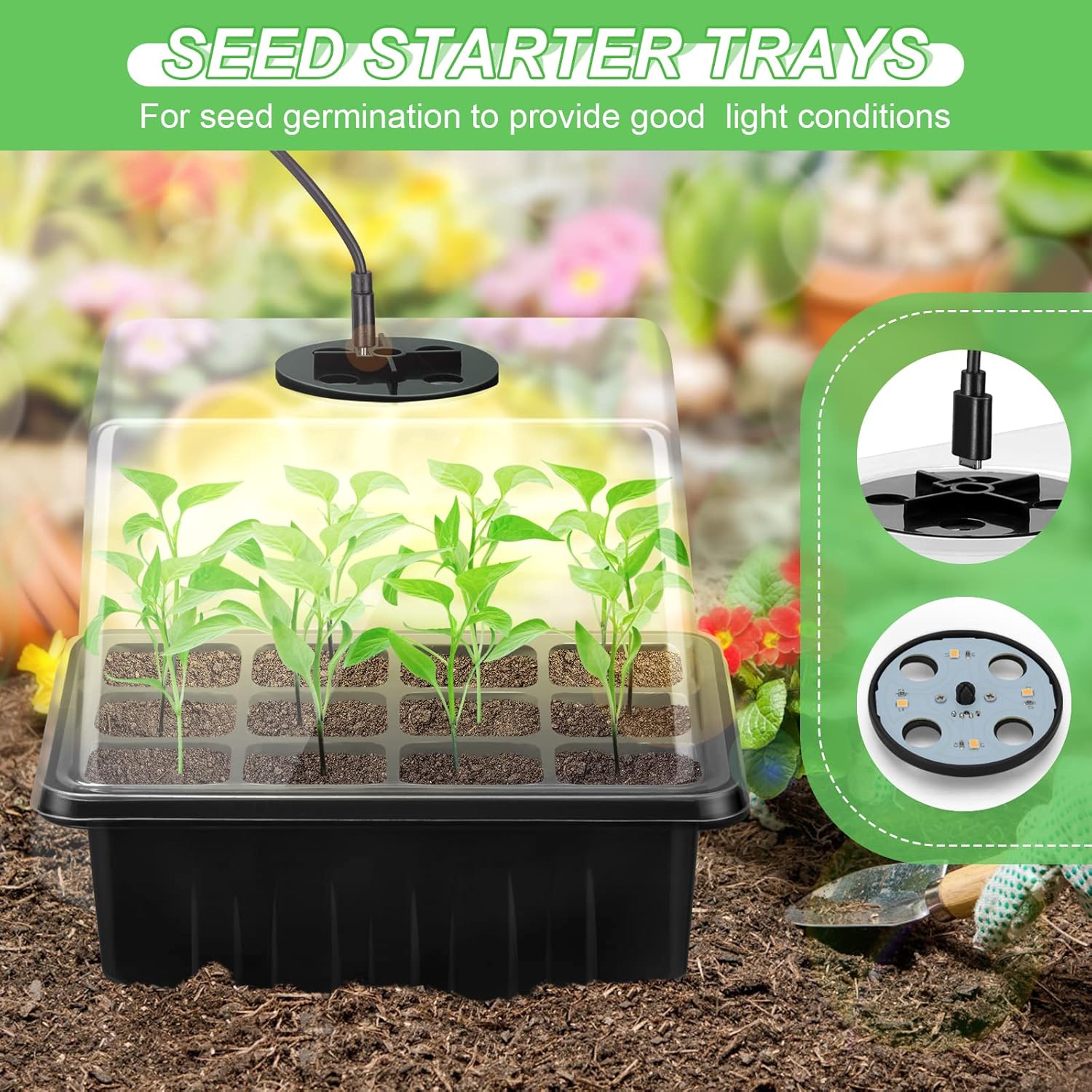 BowLift | Grow kit with light – Complete set for successful plant cultivation