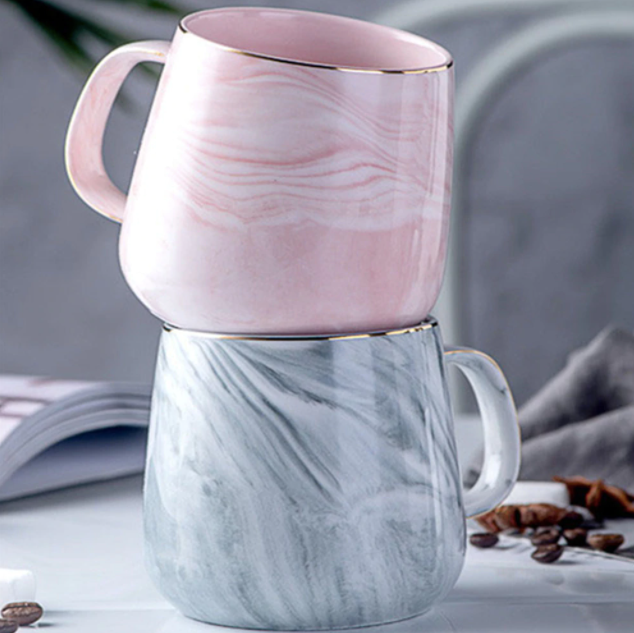 BowLift | Marble-Gold-Inlay-Cup