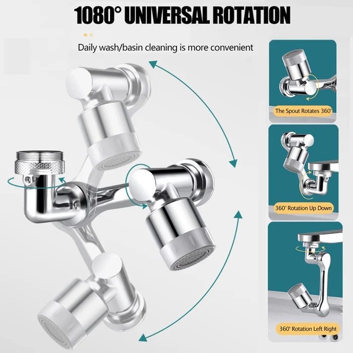BowLift | 1080° Rotating Splash Filter Faucet