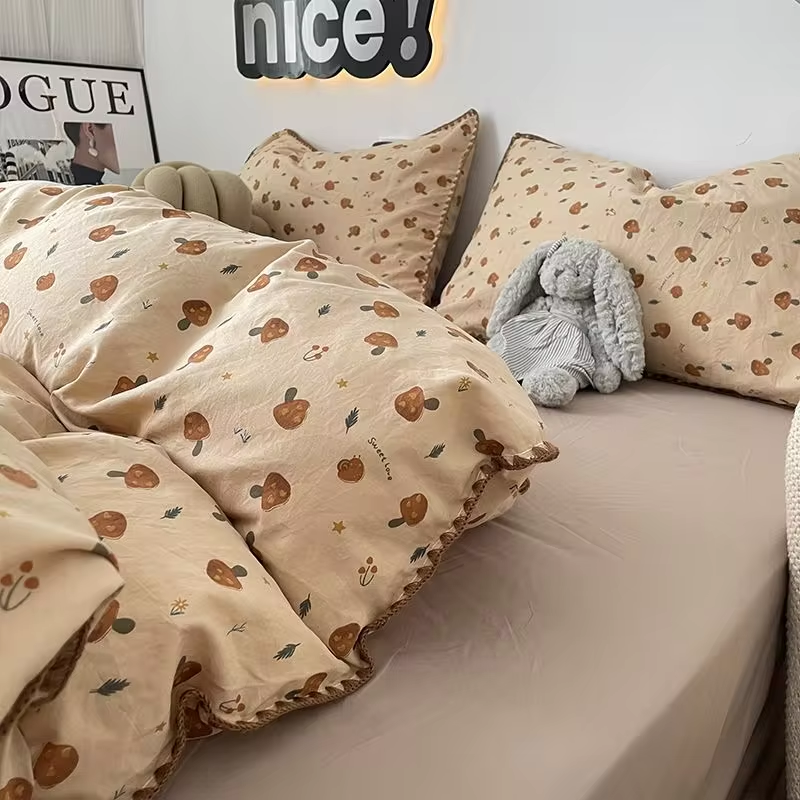 BowLift | Mushroom Bed Linen Set