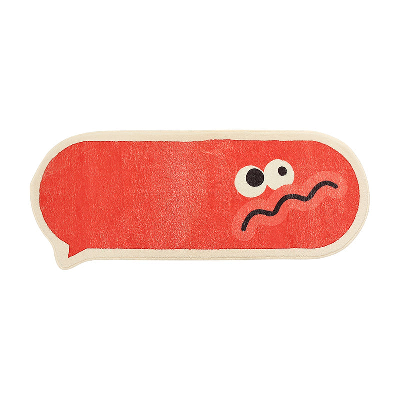 BowLift | Home Bedroom Oval Plush Rug – Cozy and Creative Bedside Carpet