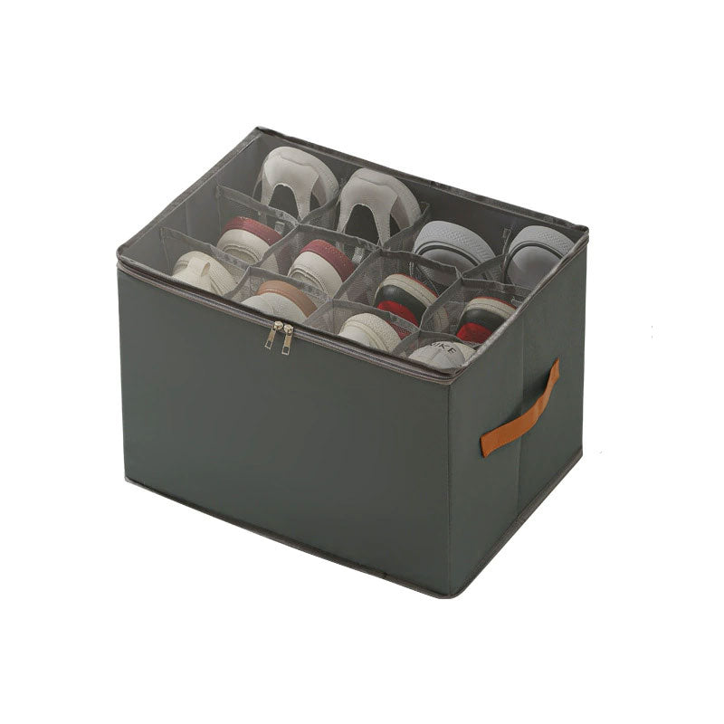 BowLift | Collapsible Shoe Organizer Box with Transparent Cover