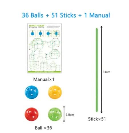 BowLift | Creative tent for playful learning and building