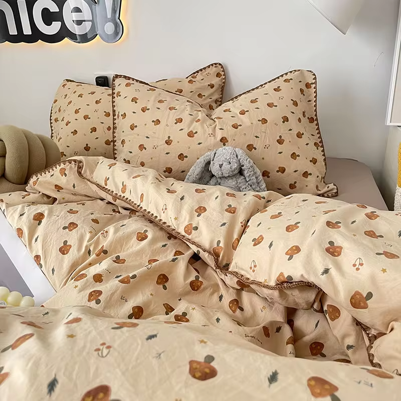 BowLift | Mushroom Bed Linen Set