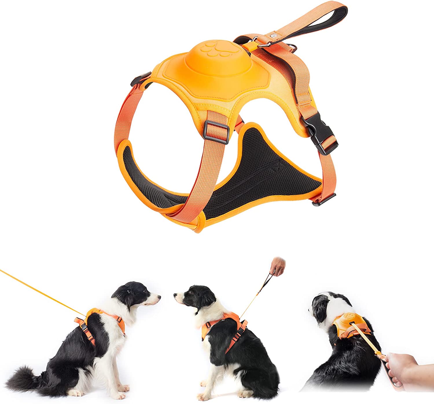 BowLift | mamymarket™ - Dog Harness and Retractable Leash Set All-in-One