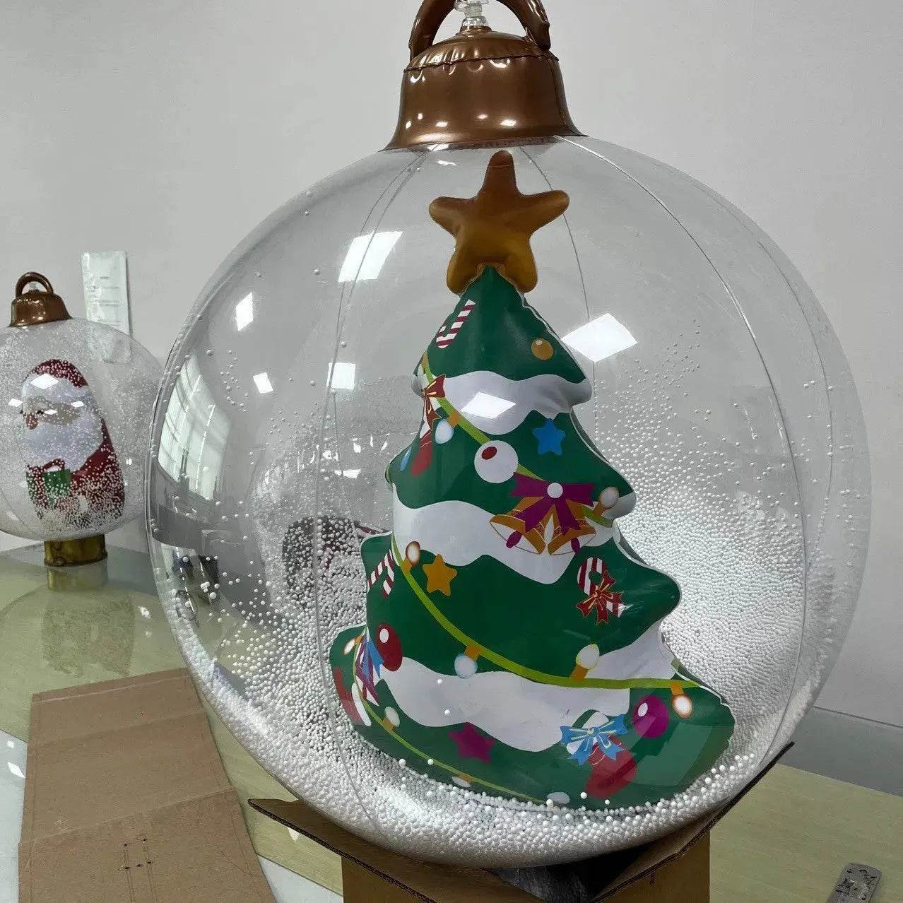 BowLift | Inflatable Snowman Santa Claus Hanging Christmas Ball decoration