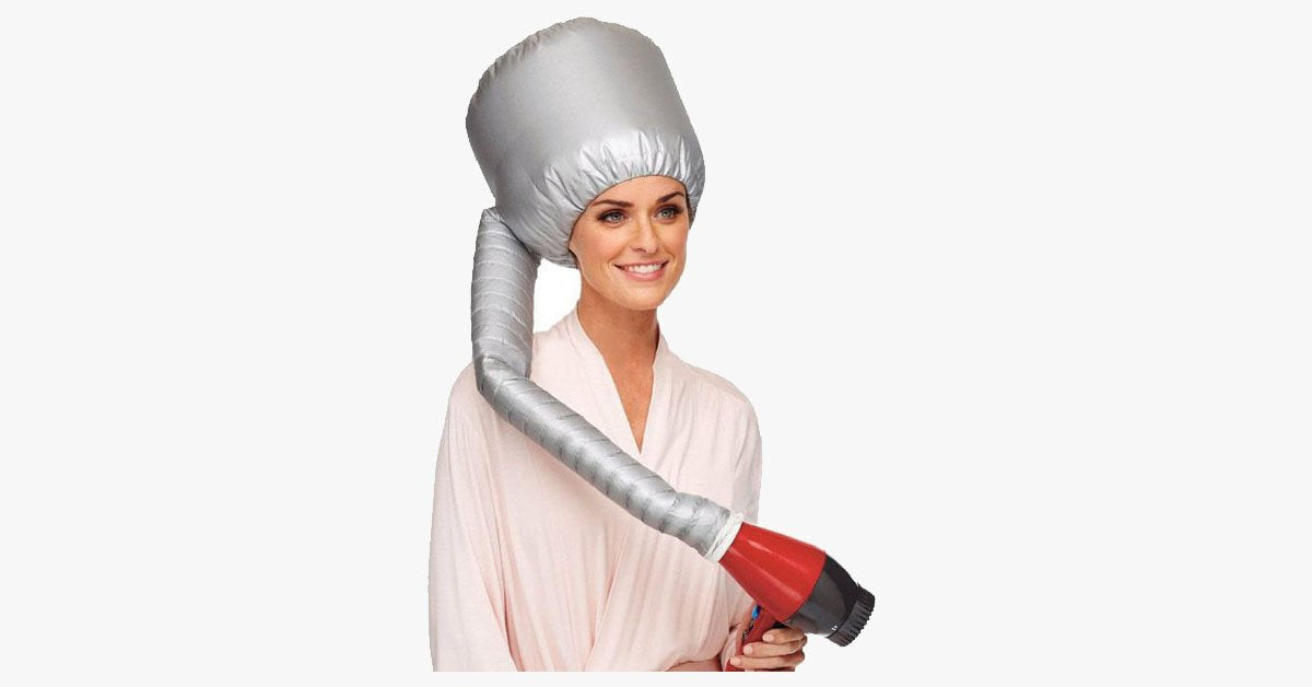 BowLift | Hair drying cap with hood attachment