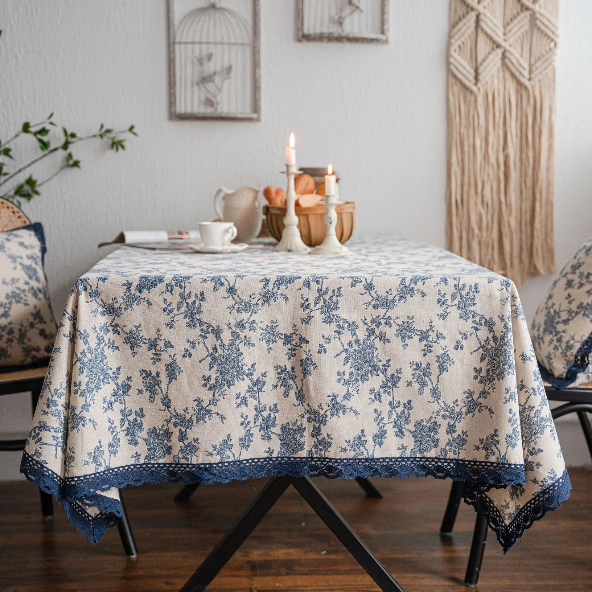 BowLift | Pastoral Cotton-Linen Tablecloth