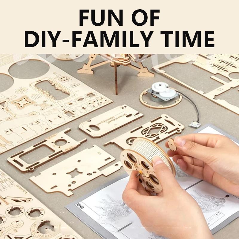 BowLift | 3D Three-Dimensional Puzzle Wood