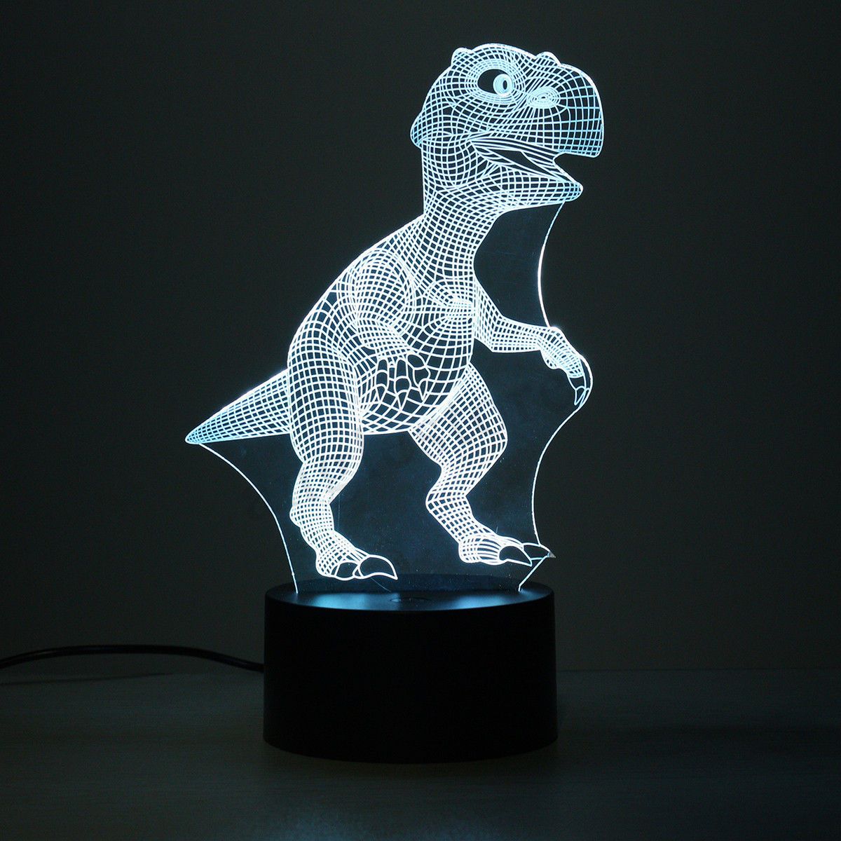 BowLift | Dinosaur Night light - 3D Dinosaur Light - T Rex Night Light