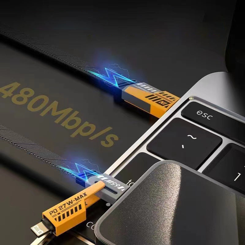 BowLift | 4 in 1 PD 65W Fast Charging Cable