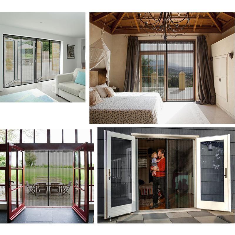 BowLift | Magnetic Fly Screen Door with Continuous Hook and Loop Fastener