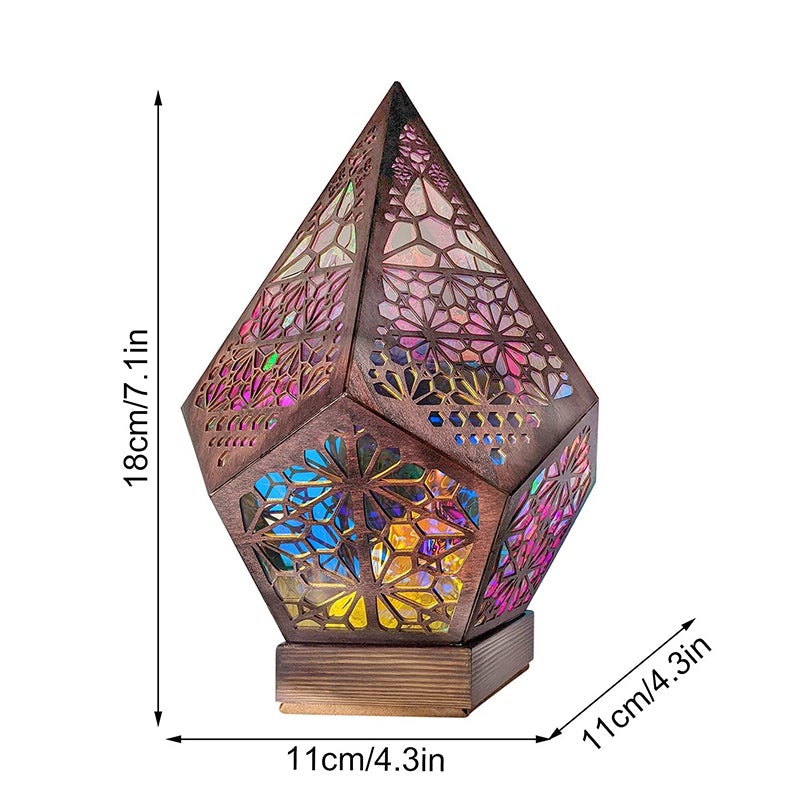 BowLift | Polar Star Wood Floor Lamp