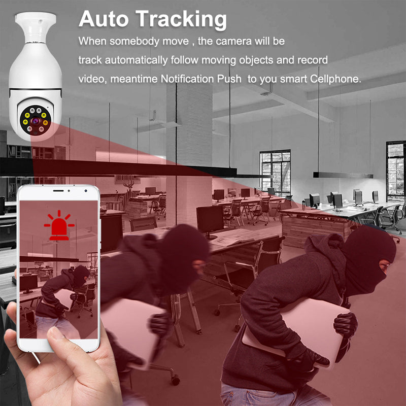 BowLift | Home Light Bulb Camera ( TF card not included)