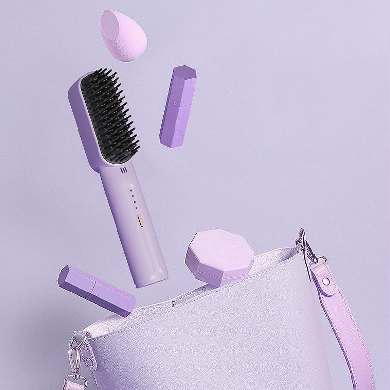 BowLift | Portable negative ion hair straightener comb
