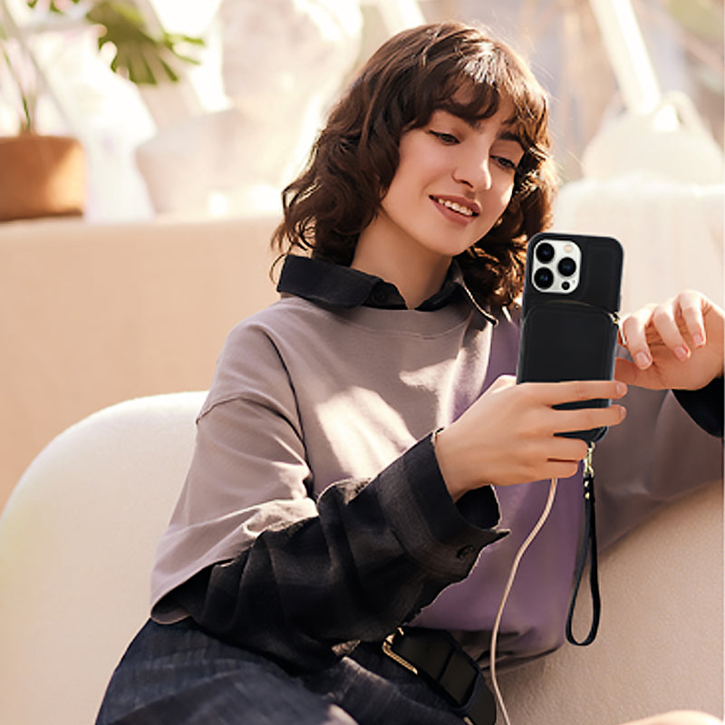BowLift | Phone case with wallet & sling, crossbody handbag
