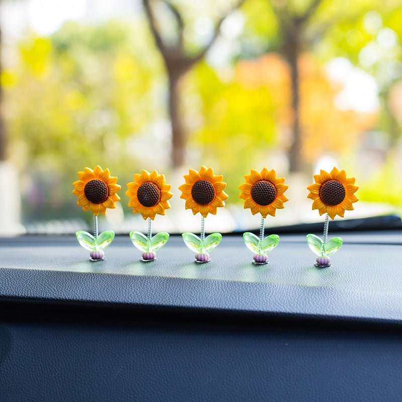 BowLift | Cute Sunflower Car Ornament