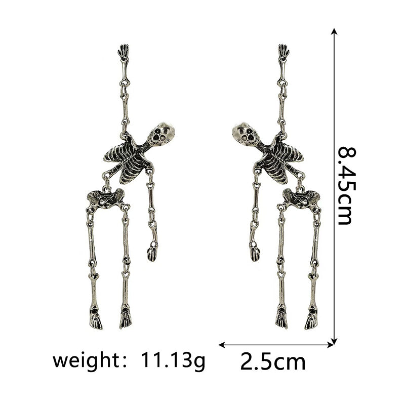BowLift | Halloween decorative skull earrings