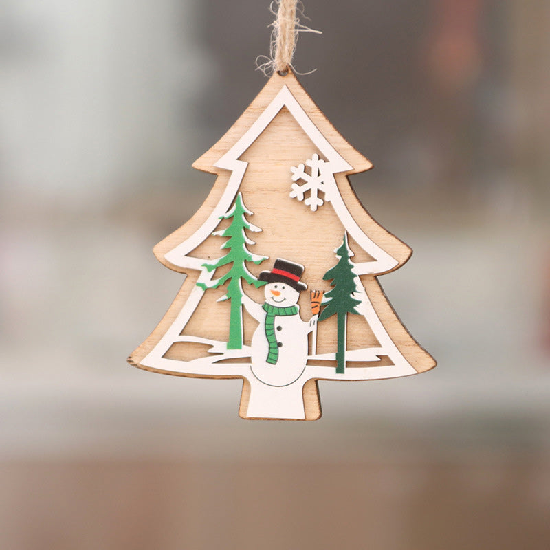 BowLift | Christmas Wooden Pendant
