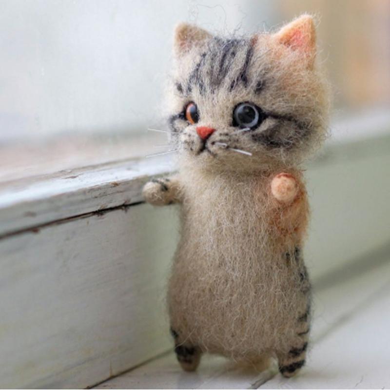 BowLift | DIY Cat Wool Felt Gift for Cat Lovers