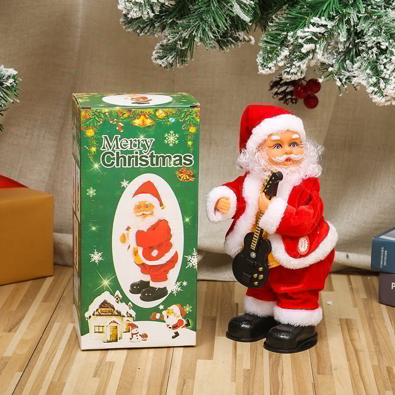 BowLift | Dancing & Singing Santa Claus | Movable Santa Figure with Music | Fun Christmas Decoration & Gift Idea