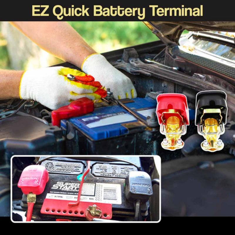 BowLift | 2 quick-release rod clamps for car rods