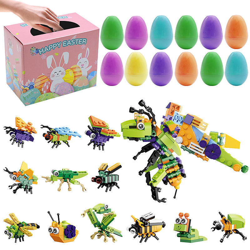 BowLift | 12Pcs Wind Up Toy Prefilled Easter Eggs